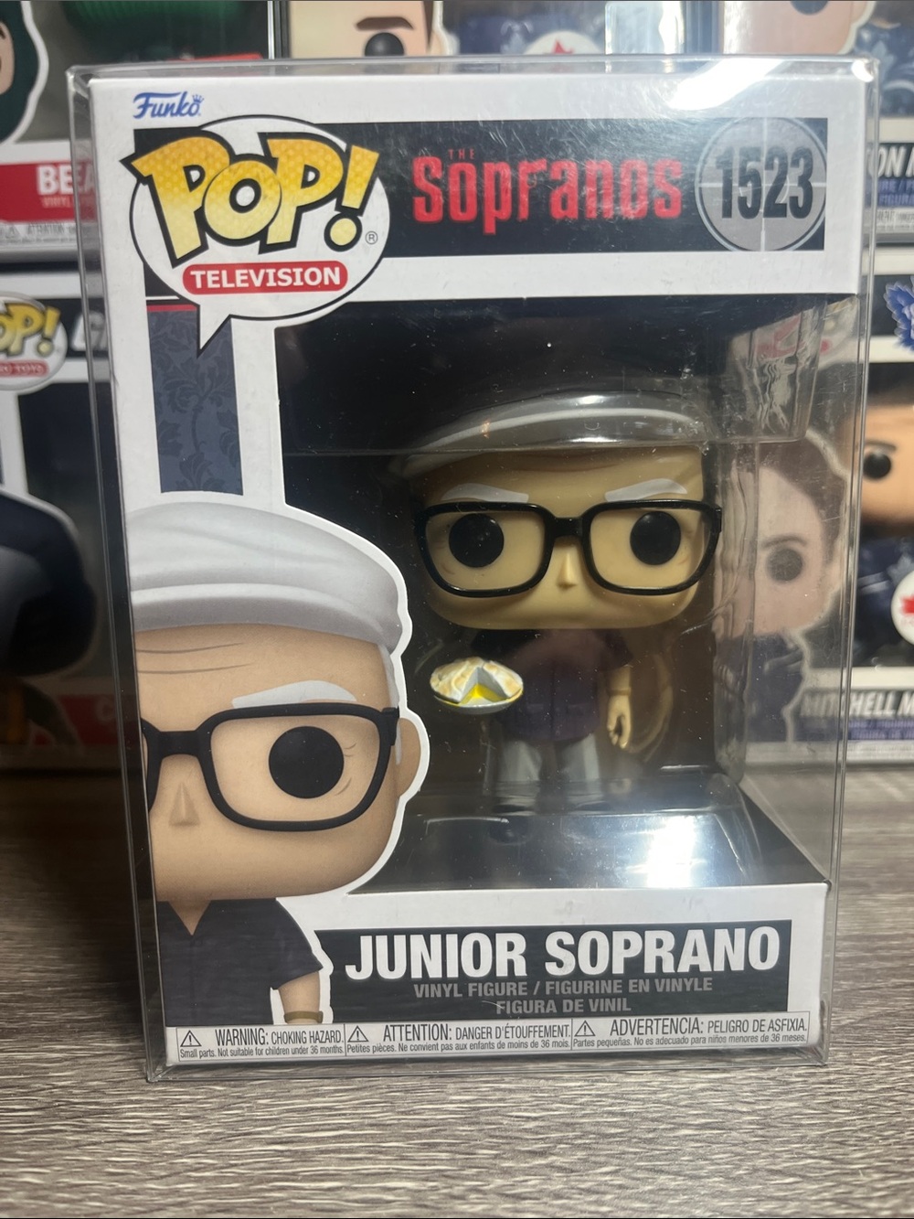 Funko Pop! Television Junior Soprano Vinyl Figure - Black, White, Tan, Gray